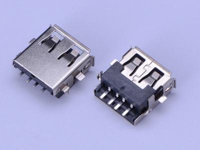 MID MOUNT 3.4mm A Female SMD USB Connector  KLS1-1816